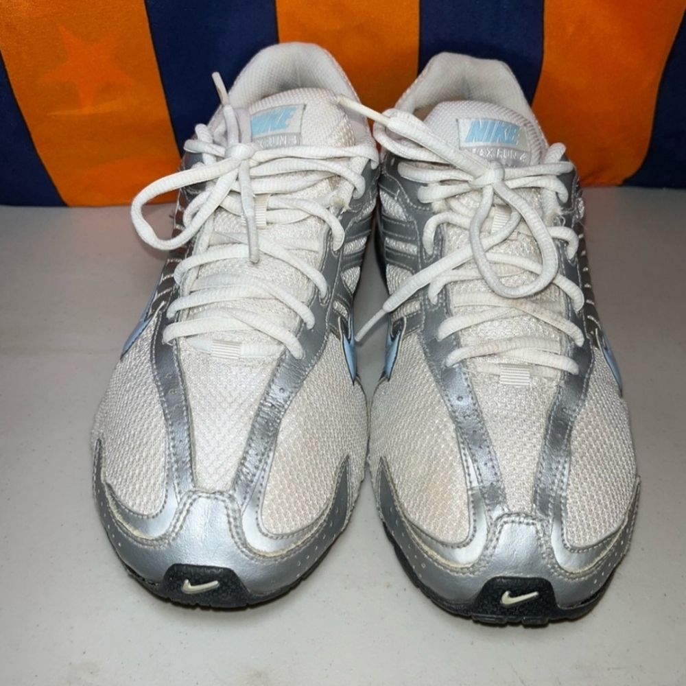 Nike Relax Run IV 2009 Women’s Shoes Size US 9.5 EUR 41 White/Blue (366614-141) - Picture 7 of 8